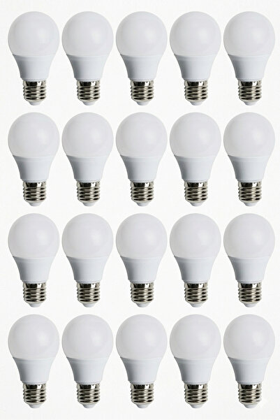 Senipa 15w Led Ampul Beyaz Işık E27 Duy Uyumlu Tasarruflu 20 'li Ekonomik Paket