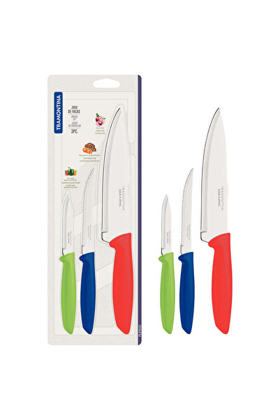 TRAMONTINA 3 Pcs Knives Set Plenus