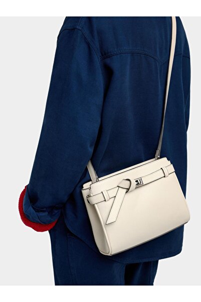 PARFOIS Kadın Kemer Detaylı Çapraz Çanta