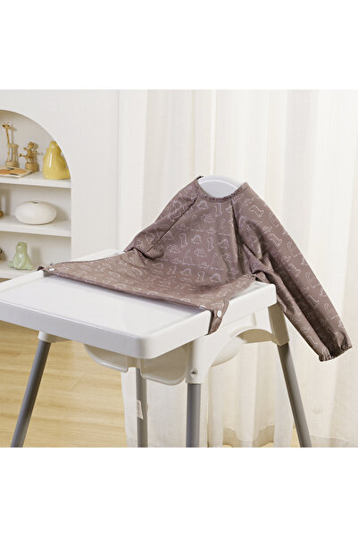 Choice10 SMT603-HF14 Elinfant 1PC Waterproof Long Sleeve Feeding Bibs With Po...
