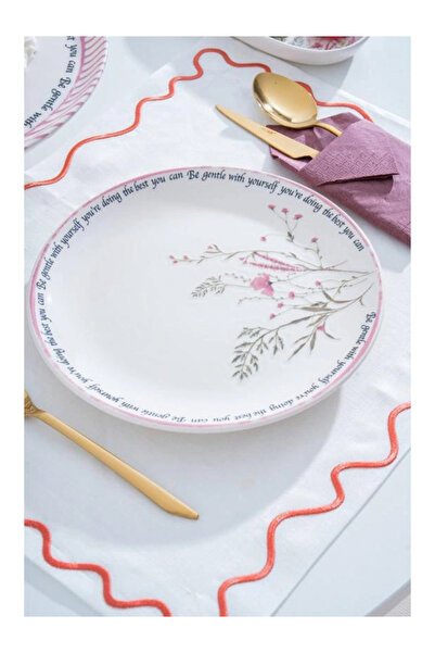 ACAR HCA9086 Laila Servis Tabağı 6'lı 25.5 cm