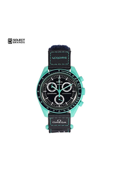 Swatch x Omega Mission On Earth - Polar Lights SO33L103