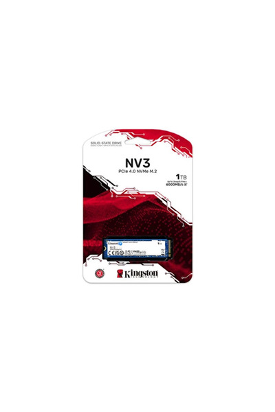 Kingston NV3 SNV3S/1000G 1TB (6000/4000MB/s) M.2 2280 PCIe 4.0 NVMe SSD