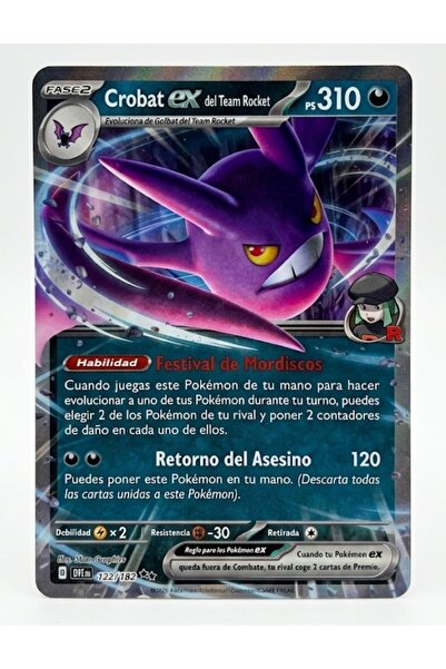 Pokemon TCG Crobat Ex Spanish Original Card