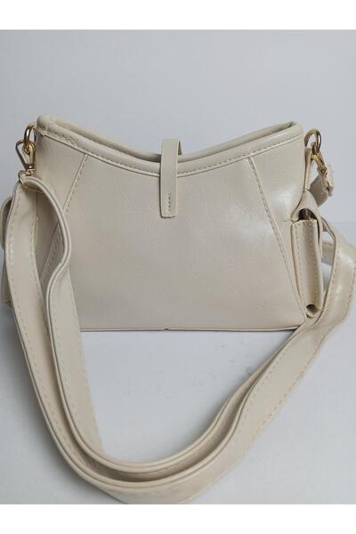 JUST WOMAN Women's Beige Mini Shoulder Bag