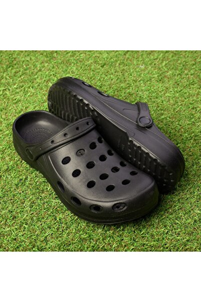 Flame Men's Rubber Perforated Clogs, F001