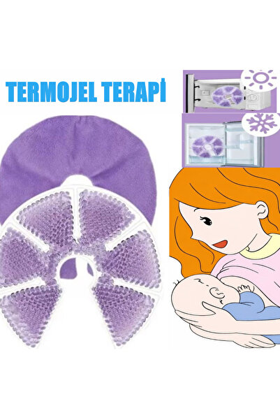 SİNKA TERMOJEL Gögüs Maskesi Soğuk ve Sıcak Göğüs Terapisi Ped