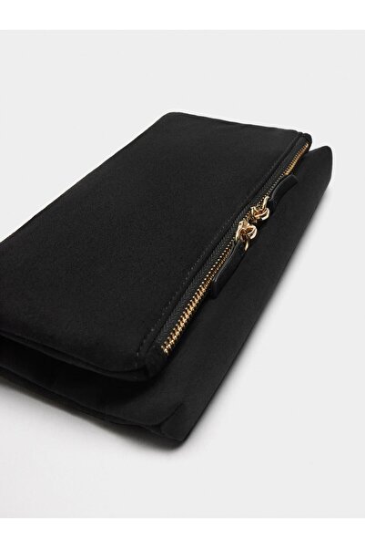 PARFOIS Kapaklı Deri Efektli Çapraz Çanta