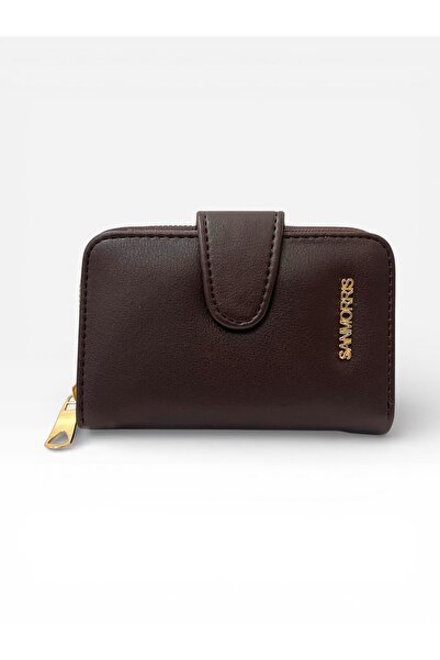 Sanmorris Women's Stylish Bag with Faux Leather Zipper Compartments and Snap ...