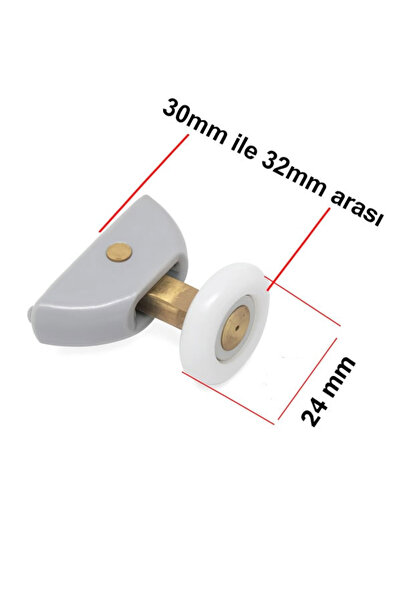 AYRINTISHOP Artemis Duşakabin Tekerleği Nestor Oynar Rulmanlar Çap 24mm - 1 adet