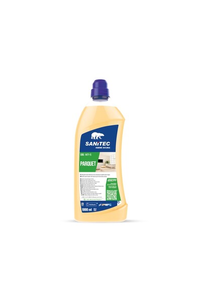 SANITEC Detergent pentru parchet cu ceară 1000 ml,