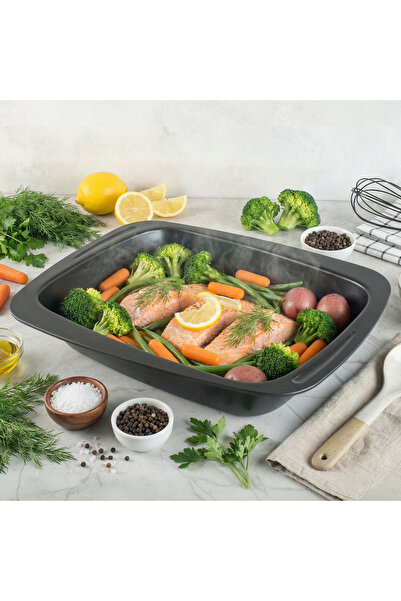 Guardini Fırın Tepsisi Siyah 39x32x7 cm