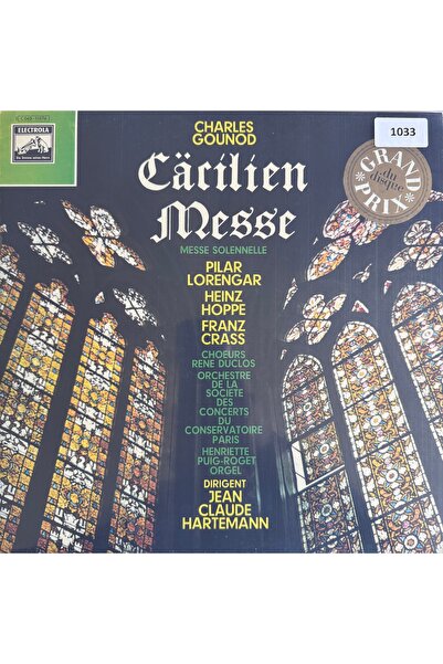 CARILIEN MESSE - ORİJİNAL DÖNEM BASKI MÜZİK PLAKLARI