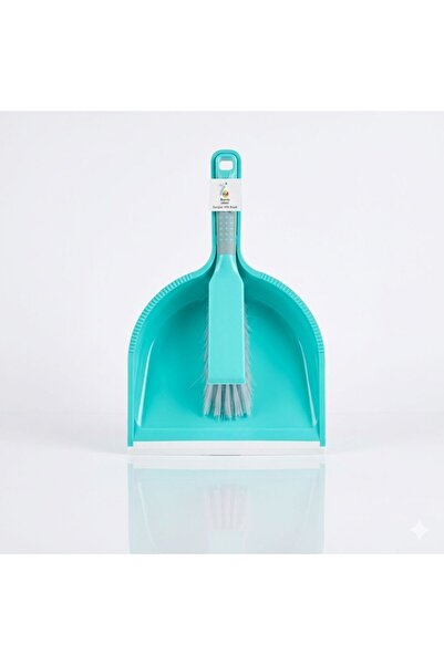 BLOOMY Floor brush with dustpan – manual floor cleaning set