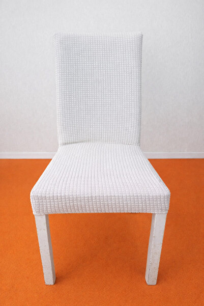 StarMall Kaliteli Likrali Kumaş pitikare Desen Sandalye Örtüsü, Lastikli, Esn...