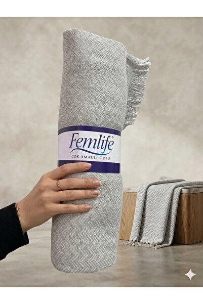 Dizayn FEMLİFE ÇOK AMAÇLI ŞAL-BATTANİYE-KOLTUK ÖRTÜSÜ