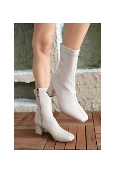 ForYou4 Cizme de damă elastice cu toc