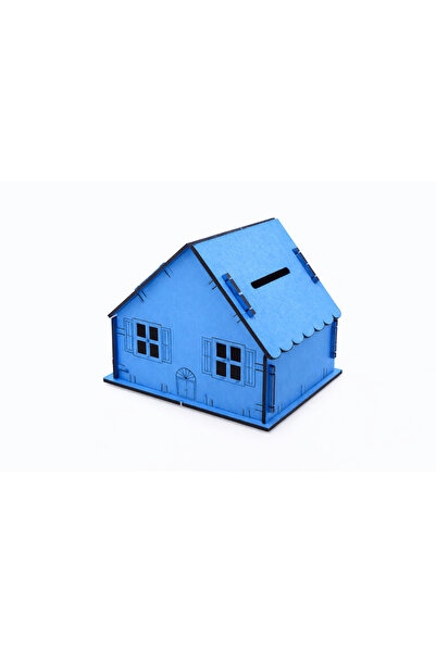 YAHO OYUNCAĞIN DOĞAL HALİ Ahşap Ev Kumbara