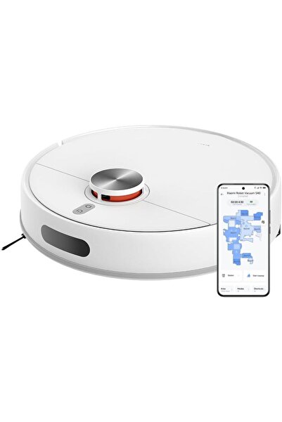 Genericc مكنسة شاومي الروبوتية S40 - ممسحة روبوتية ذكية مزودة بنظام ملاحة ليزرية