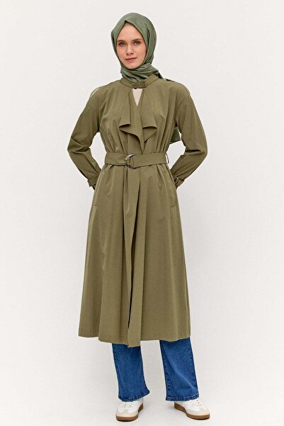 Setrms Hakim Yakalı Kemerli Pardesü