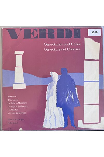 VERDI - ORİJİNAL DÖNEM BASKI MÜZİK PLAKLARI