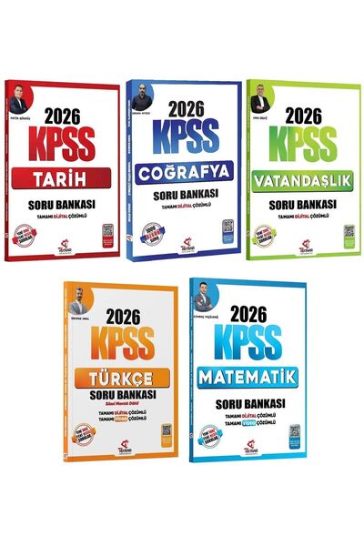 Tekrar Akademi Yayınları Tekrar Akademi 2026 KPSS Genel Yetenek Genel Kültür ...