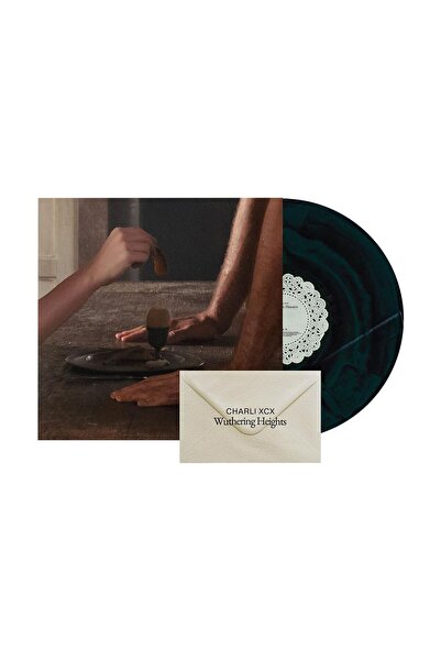 Warner Records Charli XCX - Wuthering Heights (Black & Dark Green Marble Viny...