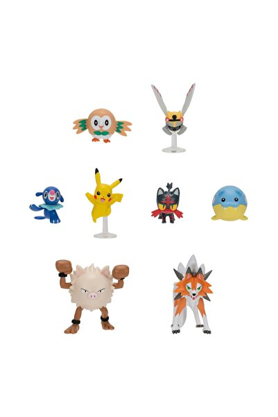 Pokemon Battle 8'li Figür Seti PKW3616
