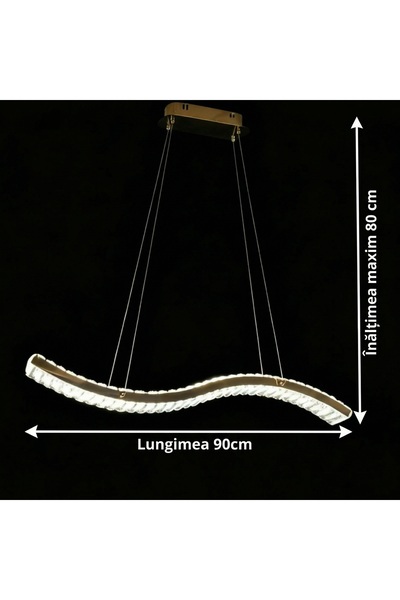 X-light Lustra Led Cristal