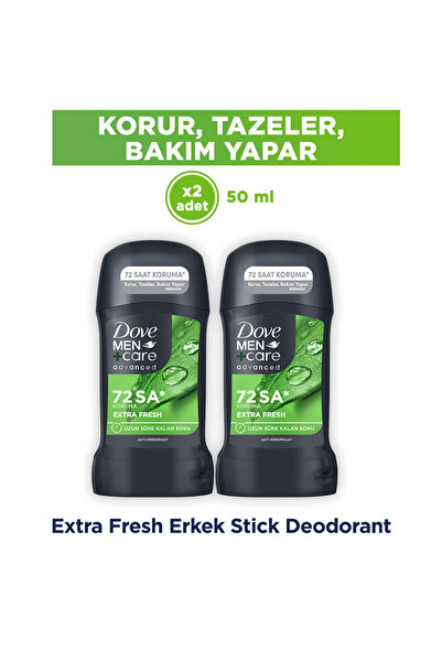 Dove Men +Care Erkek Stick Deodorant Extra Fresh 50 ml x2