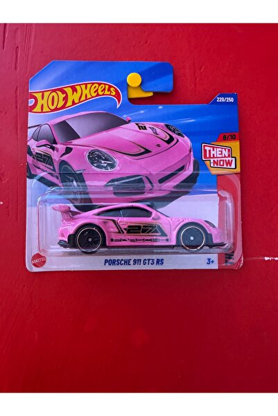 HOT WHEELS Porsche 911 gt3 rs pembe