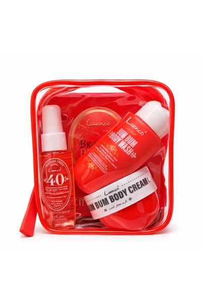 Lueure مجموعة الجسم كريم جسم + غسول للجسم + معطر للجسم يمنحك تجربة عطرية فاخر...