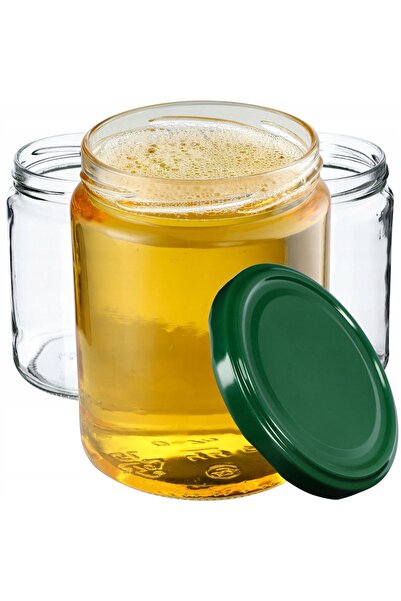 KADAX Borcan pentru conservare cu capac filetat, 82 mm, 540 ml, 8 buc.