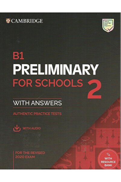 Cambridge B1 Preliminary 2 Student's Book with Answers with