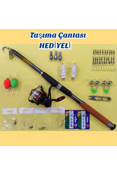 hobim 1. Kalite Olta Seti ( Tüm Deniz Ve Göller İçin ) 3000 Lik Makina 240 CM...