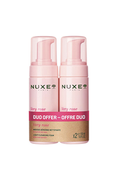 Nuxe Very Rose Facial Cleansing Foam 2X150 ml
