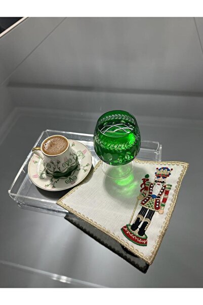 LİNDA MİA 1 Nutcrackers Lead Soldier Cocktail Napkin Single Piece