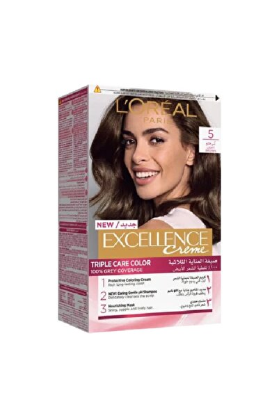L'Oreal Paris لون ممتاز 5.0 بني فاتح