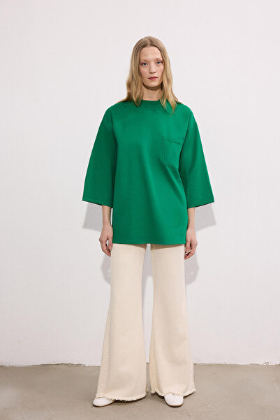 Touché Privé Pocketed Knitted Tunic