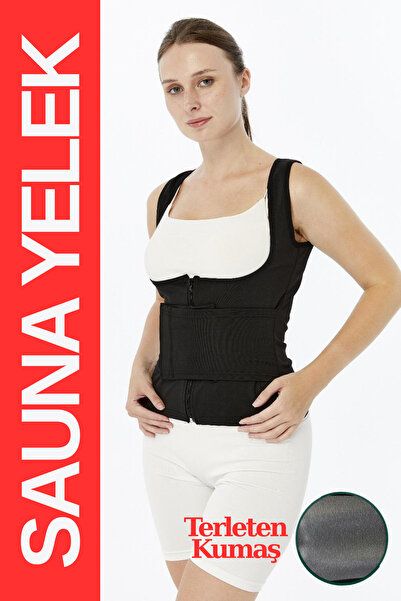 İNCEYAŞAM Sauna Thermal Vest Terleten Accelerator Vest Belt Pcs