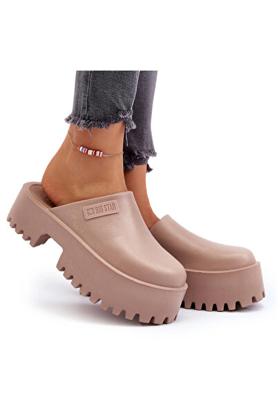 Big Star Shoes Sandale damă cu talpă groasă Big Star NN274015 Alb 36