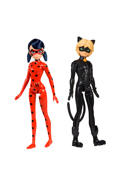 Miraculous Set of 2 dolls Ladybug and Cat Noir Basic series