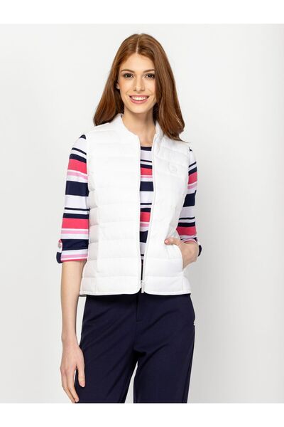 Heavy Tools Women's quilted vest, WYONETT ECRU M