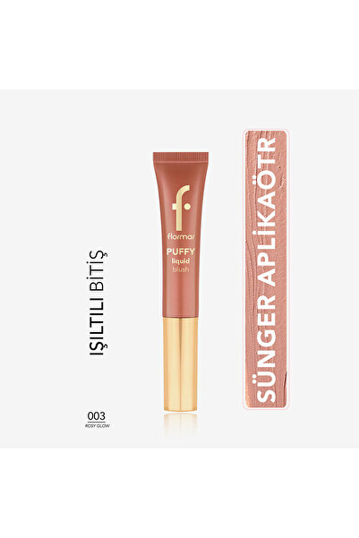 Flormar Puffy Likit Allık No: 03 Rosy Glow
