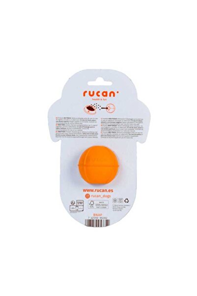 Rucan MINGE INTERACTIVĂ PENTRU CÂINI MĂRIMEA S PORTOCALIU