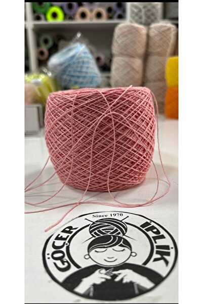 göçer Summer 100% Cotton Knitting Yarn Color Powder Pink 100Gr-440M
