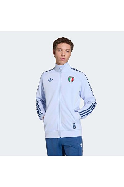 adidas Italy Originals Men's Blue Jacket (Jy9630)