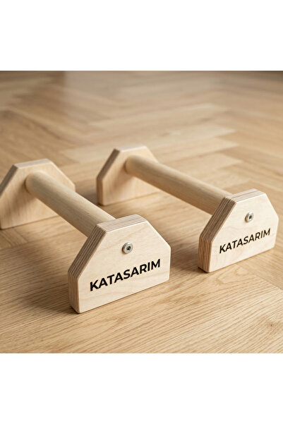 ka tasarım Ahşap Push Up Bar