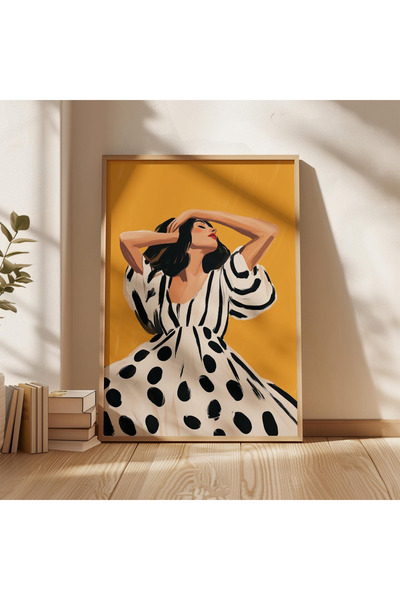 Tuba Decor Επιτραπέζια ζωγραφιά με ξύλινο πλαίσιο ενός τεμαχίου