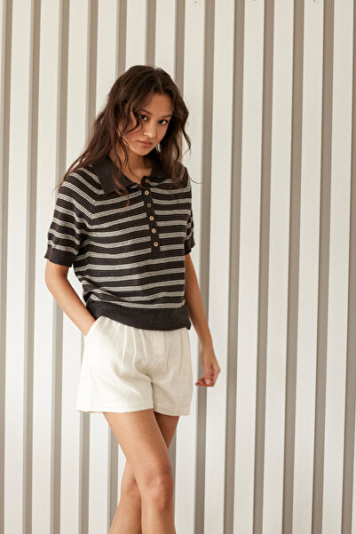 Nisan ΡΙΓΕΔΑ ΠΛΕΚΤΗ ΜΠΛΟΥΖΑ ΠΟΛΟ ΜΕ ΓΙΑΚΑ